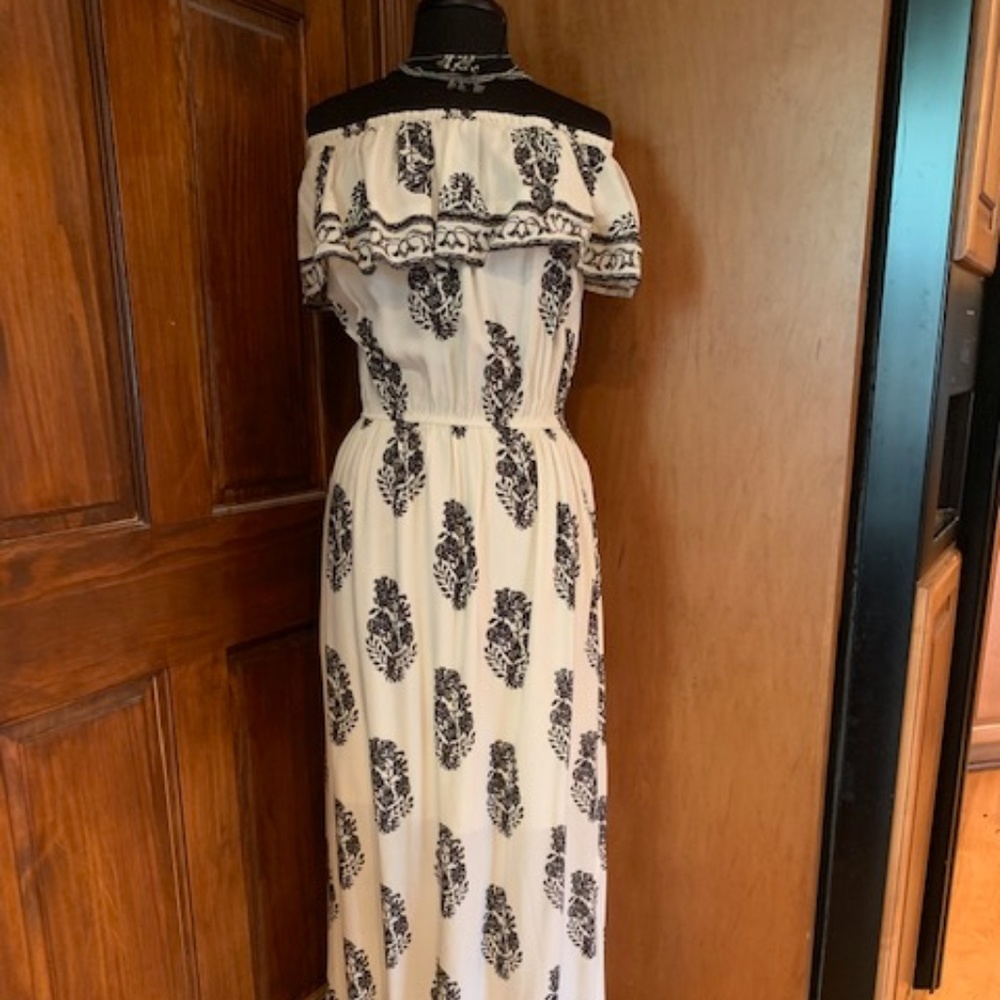 Kori American Off the Shoulder Maxi Sz S